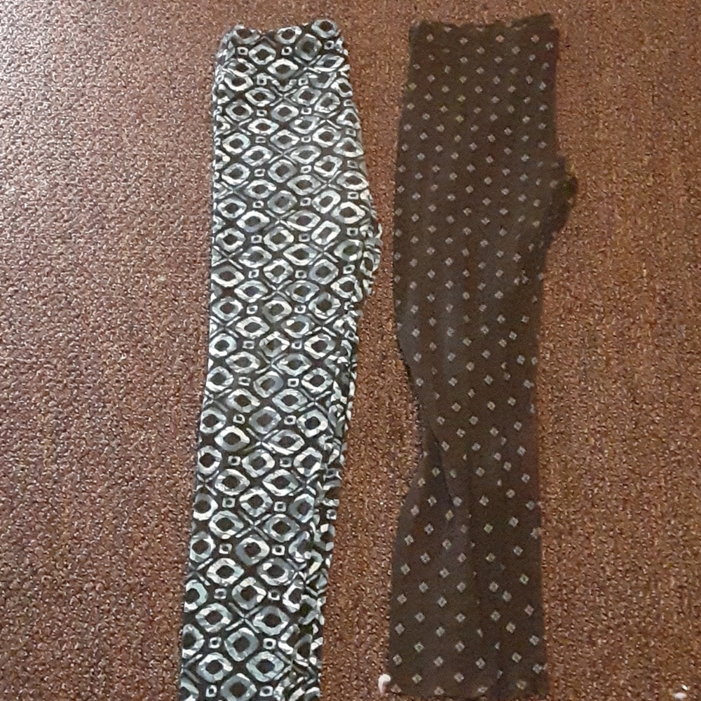Two used pair of leggings